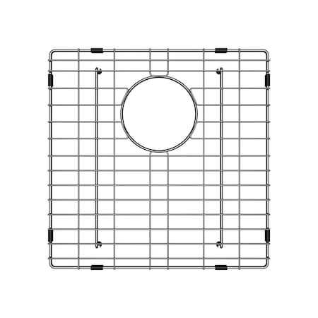 Kraus 17 in. Stainless Steel Bottom Grid for KHU101-17 Single Bowl Kitchen Sink KBG-101-17